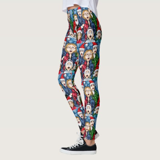 Weihnachtsverkehr Leggings (Links)