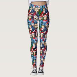 Weihnachtsverkehr Leggings