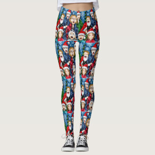 Weihnachtsverkehr Leggings