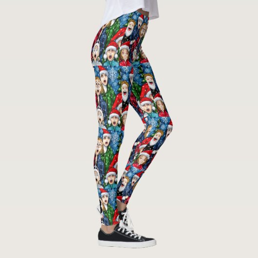 Weihnachtsverkehr Leggings (Rechts)