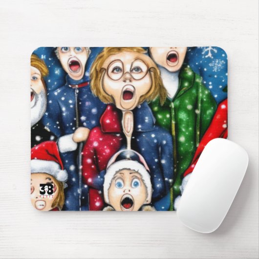 Weihnachtsverkehr Mousepad (Mit Mouse)
