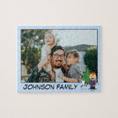 Weihnachtsverkehr | Name hinzufügen Puzzle (Horizontal)