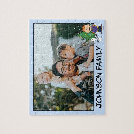 Weihnachtsverkehr | Name hinzufügen Puzzle (Vertikal)