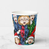 Weihnachtsverkehr Pappbecher (Rechts)