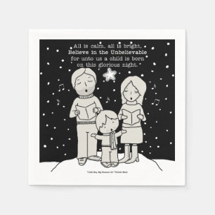 Weihnachtsverkehr Serviette