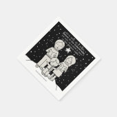 Weihnachtsverkehr Serviette (Ecke)