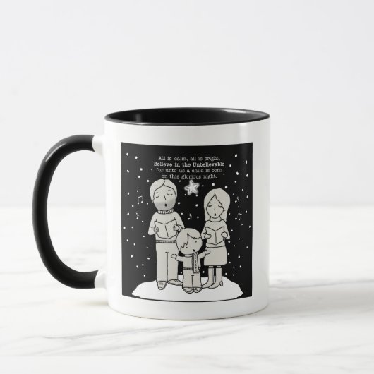 Weihnachtsverkehr Tasse (Links)