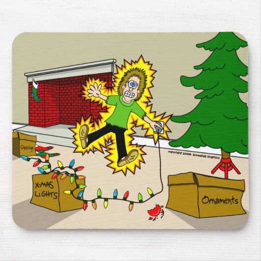 Weihnachtsverletzungen mousepad (Vorne)