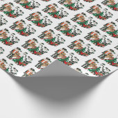 Weihnachtsverpackung, Camouflage Weihnachten Geschenkpapier (Ecke)