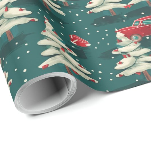 Weihnachtsverpackung Geschenkpapier (Rolleneckpunkt)