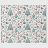 Weihnachtsverpackung Geschenkpapier (Flach)