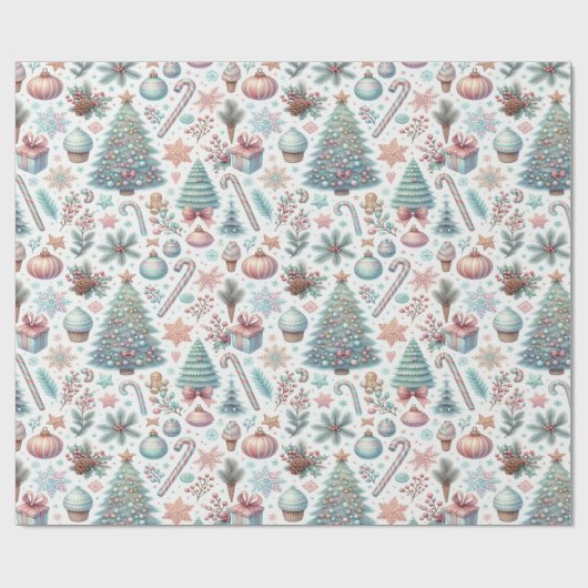 Weihnachtsverpackung Geschenkpapier (Flach)