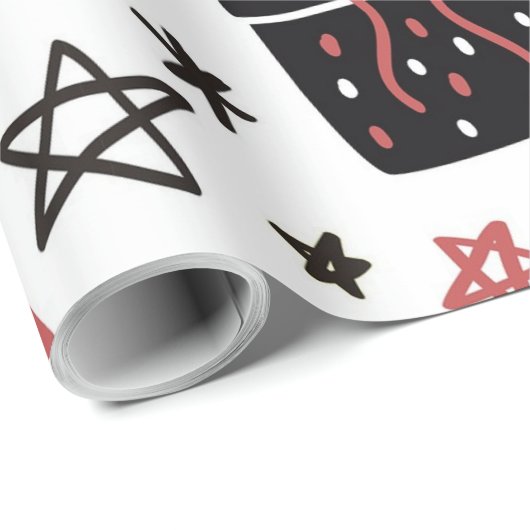 Weihnachtsverpackung Geschenkpapier (Rolleneckpunkt)