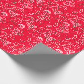 Weihnachtsverpackung Geschenkpapier (Ecke)