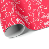 Weihnachtsverpackung Geschenkpapier (Rolleneckpunkt)
