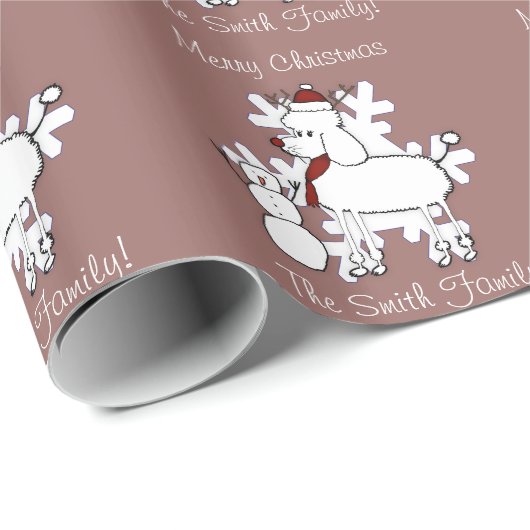 Weihnachtsverpackung Geschenkpapier (Rolleneckpunkt)