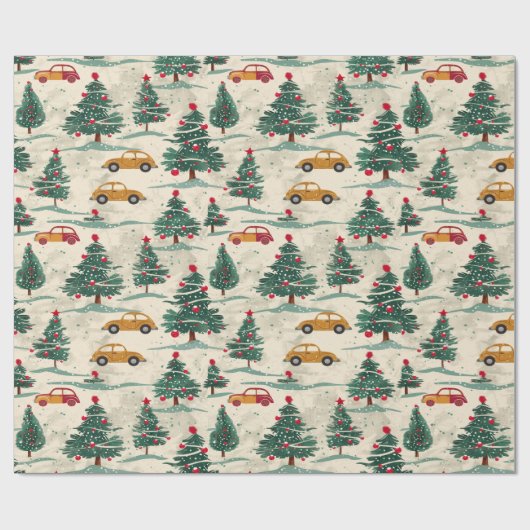 Weihnachtsverpackung Geschenkpapier (Flach)