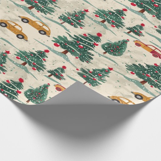 Weihnachtsverpackung Geschenkpapier (Ecke)