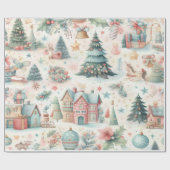 Weihnachtsverpackung Geschenkpapier (Flach)