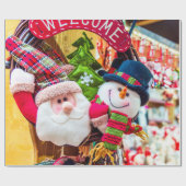 Weihnachtsverpackung Geschenkpapier (Flach)