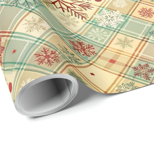 Weihnachtsverpackung Geschenkpapier (Rolleneckpunkt)