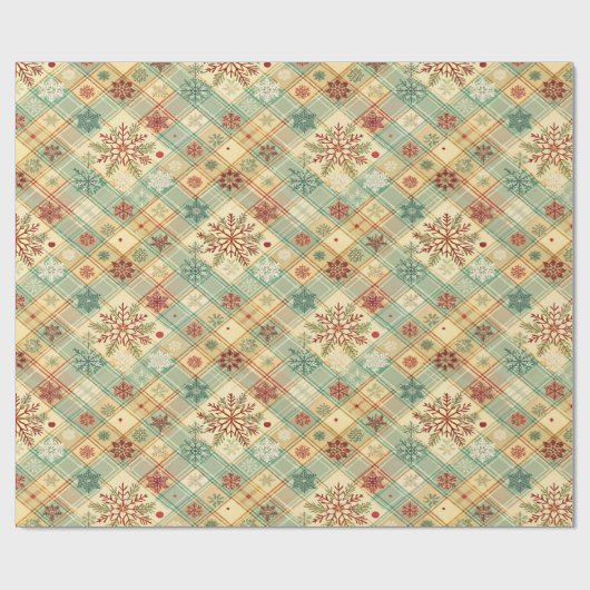 Weihnachtsverpackung Geschenkpapier (Flach)