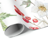 Weihnachtsverpackung (weiß) geschenkpapier (Rolleneckpunkt)