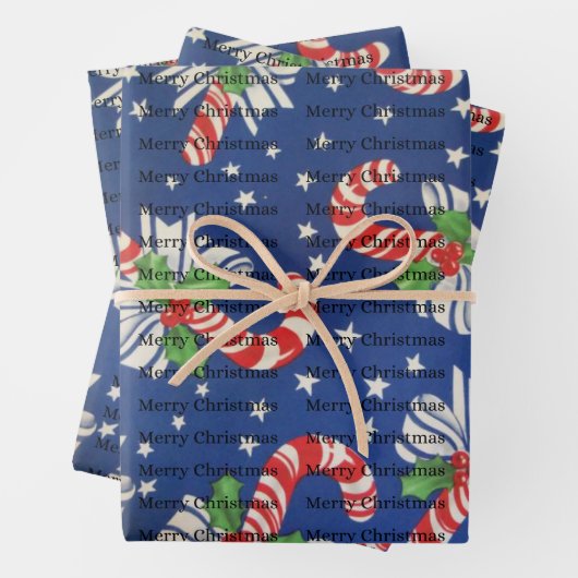 Weihnachtsverpackungen Geschenkpapier Set (Beispiel)