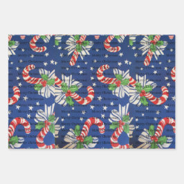 Weihnachtsverpackungen Geschenkpapier Set