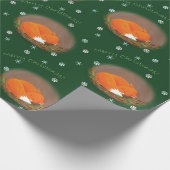 Weihnachtsverpackungs-Papier für Kinder mit Geschenkpapier (Ecke)