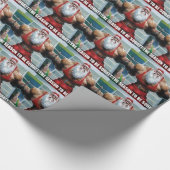 Weihnachtsverpackungs-Papier - Geschenkpapier (Ecke)