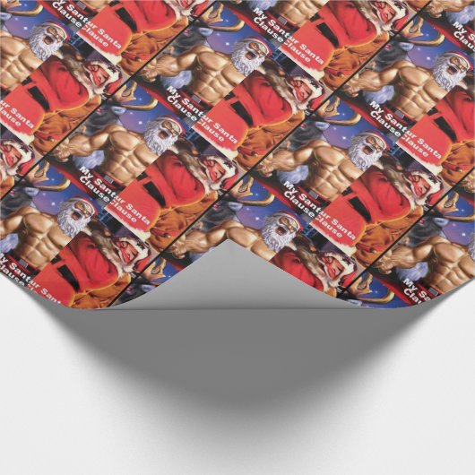 Weihnachtsverpackungs-Papier - Geschenkpapier (Ecke)