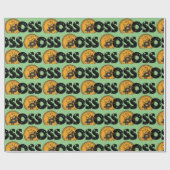 Weihnachtsverpackungspapier für Händler, Bitcoin-P Geschenkpapier (Flach)