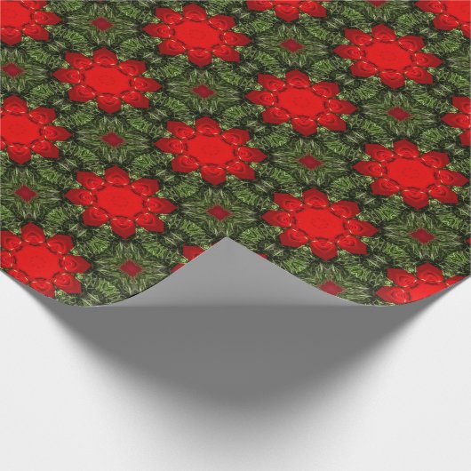 Weihnachtsverpackungspapier Geschenkpapier (Ecke)