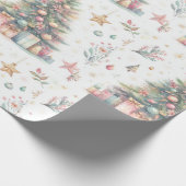 Weihnachtsverpackungspapier Geschenkpapier (Ecke)