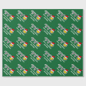Weihnachtsverpackungspapier mit geschenkpapier (Flach)