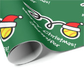 Weihnachtsverpackungspapier mit geschenkpapier (Rolleneckpunkt)