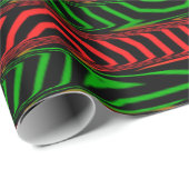 Weihnachtsverschwörungsstreifen Geschenkpapier (Rolleneckpunkt)