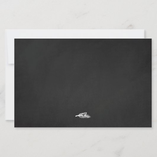 Weihnachtsverse Typografie-Foto (Rückseite)