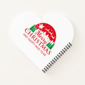 Weihnachtsversion Notizblock (Rückseite)