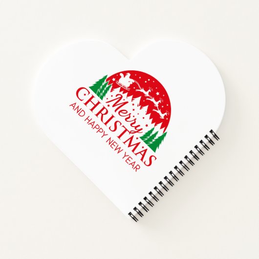 Weihnachtsversion Notizblock (Rückseite)