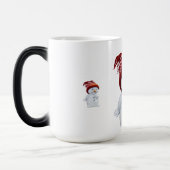 Weihnachtsverwandelnde Tasse/-Snowman Verwandlungstasse (Links)