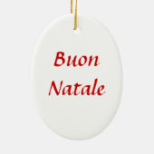 Weihnachtsverzierung Davids Sankt Keramik Ornament (Hinten)