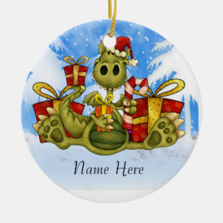 Weihnachtsverzierung, die Sie personifizieren Keramikornament