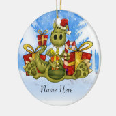 Weihnachtsverzierung, die Sie personifizieren Keramikornament (Links)