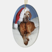 Weihnachtsverzierung (Flynn) Keramik Ornament (Links)