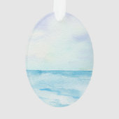 Weihnachtsverzierung Hawaiis Mele Kalikimaka Ornament (Rückseite)