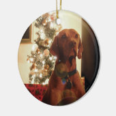 Weihnachtsverzierung (Henry) Keramik Ornament (Links)