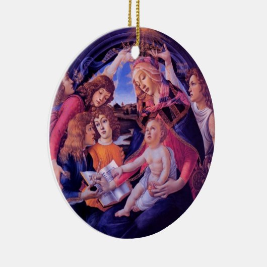 Weihnachtsverzierung Keramikornament (Rechts)