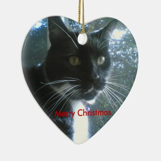 Weihnachtsverzierung Keramikornament (Rechts)